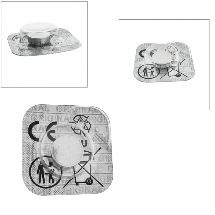 Baterie de ceas tip buton, Maxell SR731SW 329, 1.55V, 7.9mm diametru x 3.1mm inaltime, capacitate nominala 36 mAh, oxid de argint, in blister o bucata [4]
