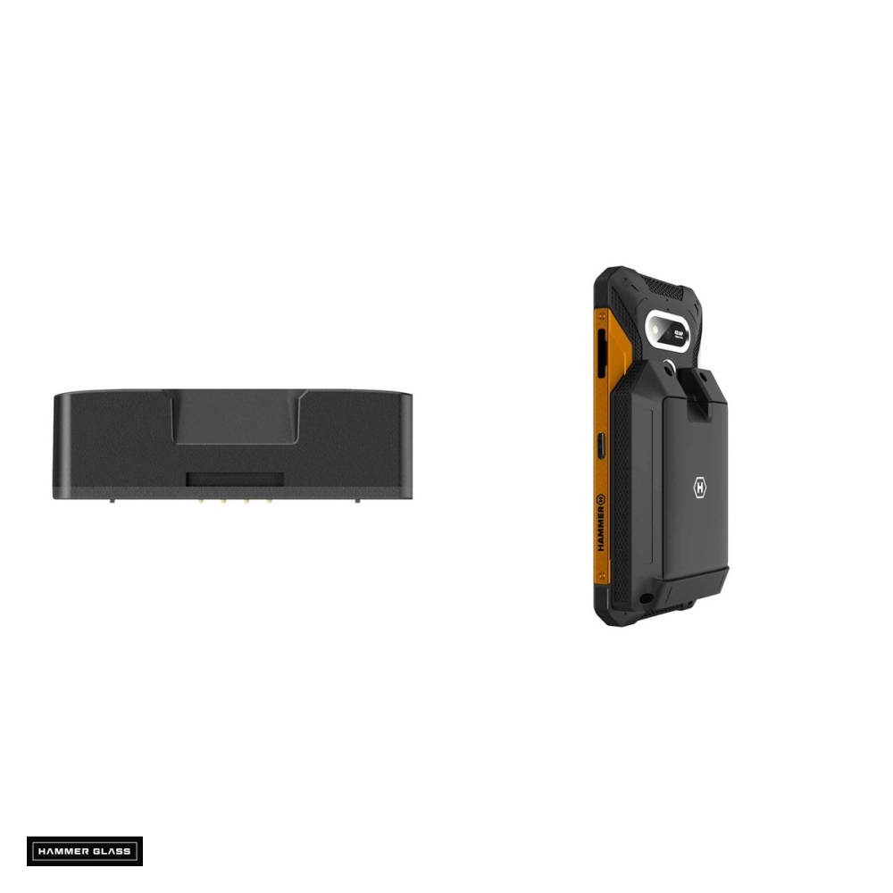 Baterie externa 5000 mAh pentru telefonul HAMMER Explorer Pro, incarcare USB-C, prindere cu magneti sau suruburi [4]