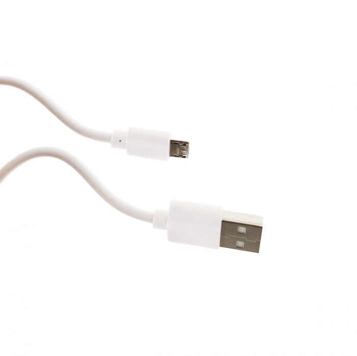 Baterie externa, Esperanza Electron EMP104WE, 5200mAh, lanterna integrata, port-uri 1 x USB Tip A si 1 x MicroUSB DC, cablu alimentare inclus, alb cu gri [4]