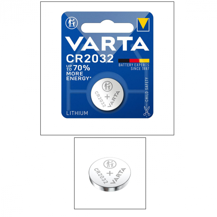 Baterie Varta tip buton CR 2032, 230 mAh [2]