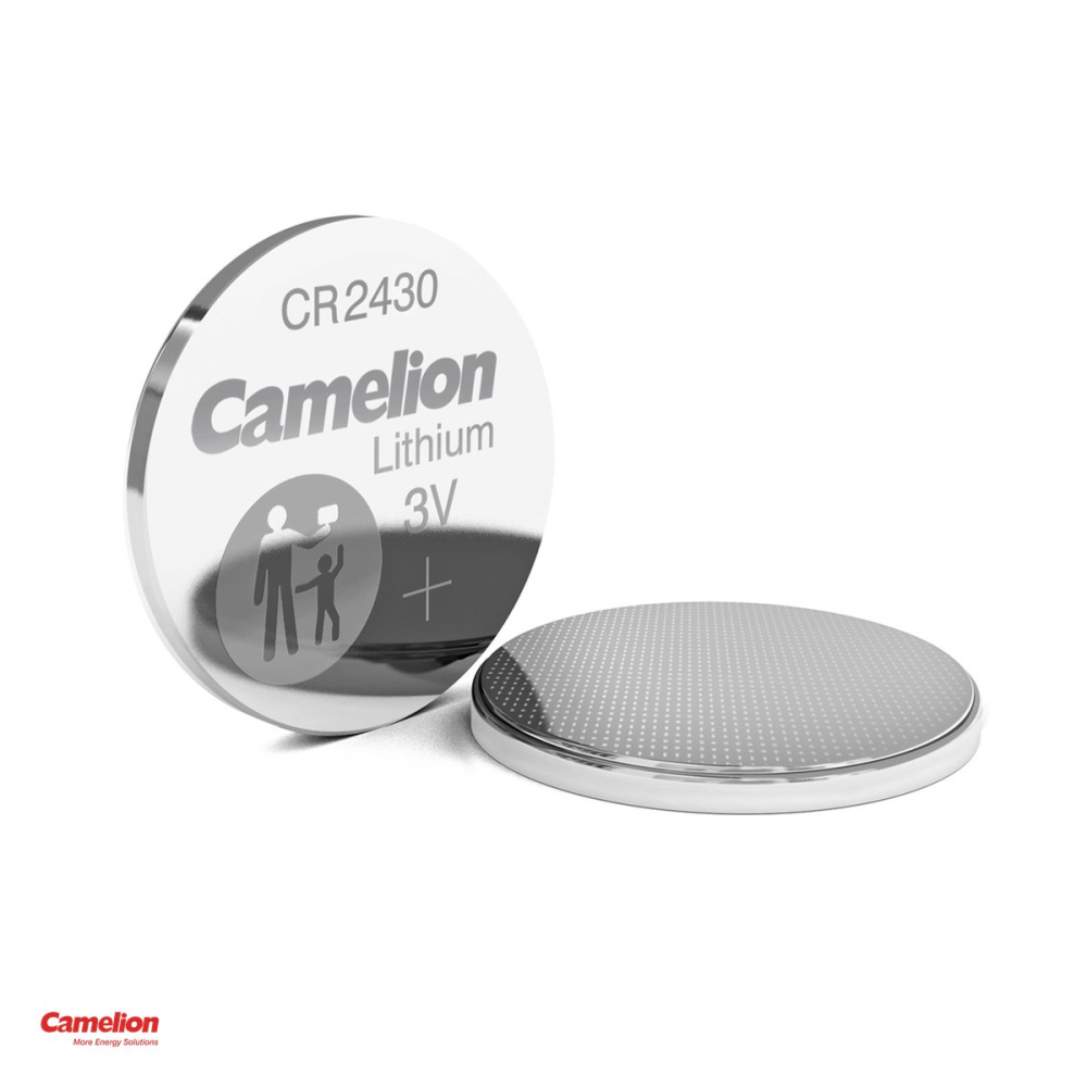 Baterie litiu Camelion CR2430, litiu - dioxid de mangan, 3 V, 270 mAh, 24.5 x 3.0 mm, in blister [4]