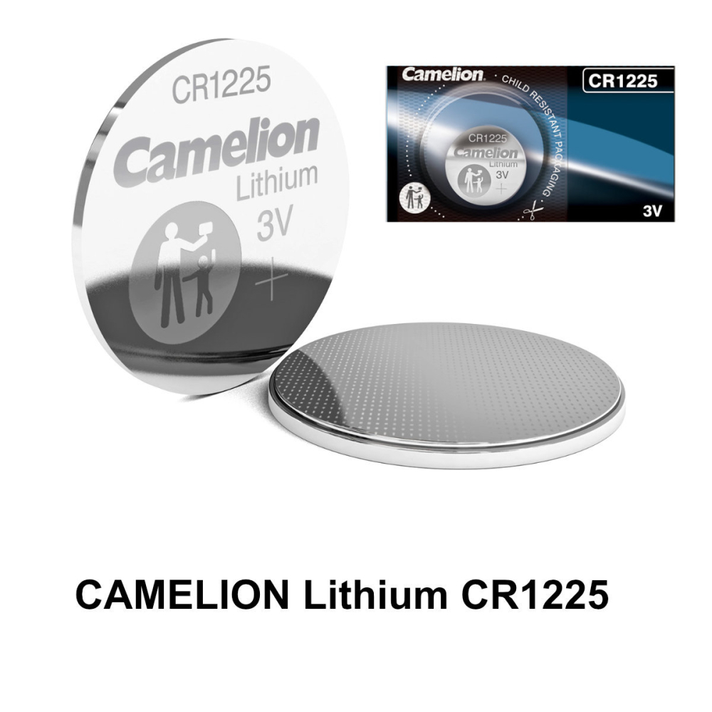 Baterie Litiu CR1225 3V 50mAh Camelion pentru Chei Auto, Calculatoare, Aparate Medicale [2]