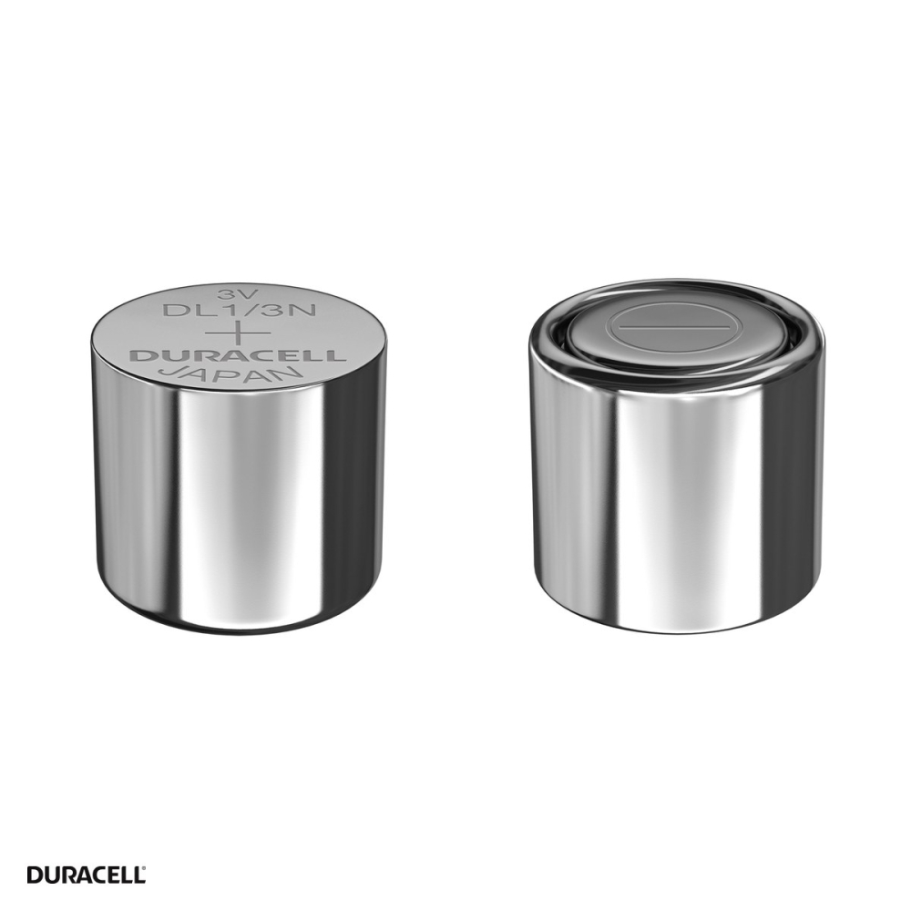 Baterie litiu Duracell CR1/3N DL1/3N, 3 V, 160 mAh, Li-MnO2, echivalent DL1/3N, 2L76, CR11108, 11.6 x 10.8 mm, baterie foto, in blister [4]