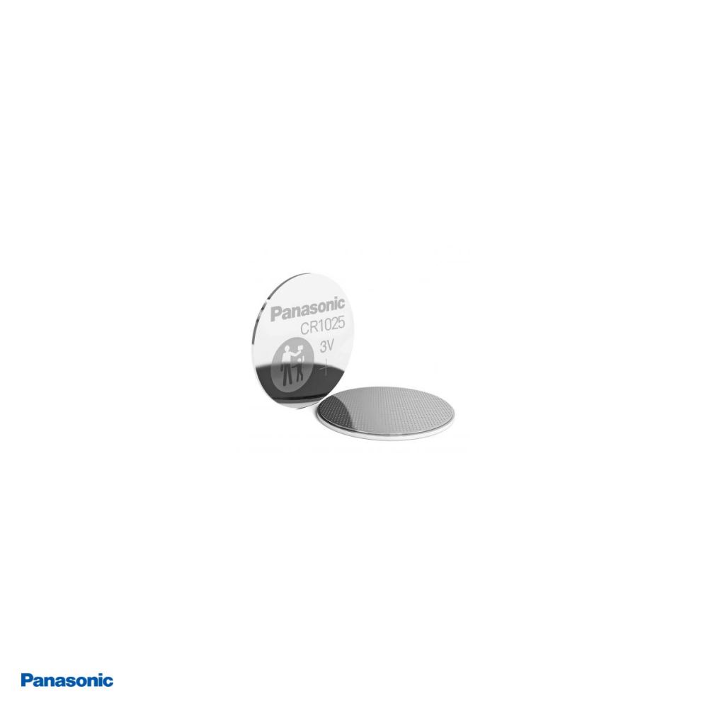Baterie litiu Panasonic CR1025, litiu - dioxid de mangan, 3 V, 30 mAh, 10 x 2.5 mm, in blister [4]