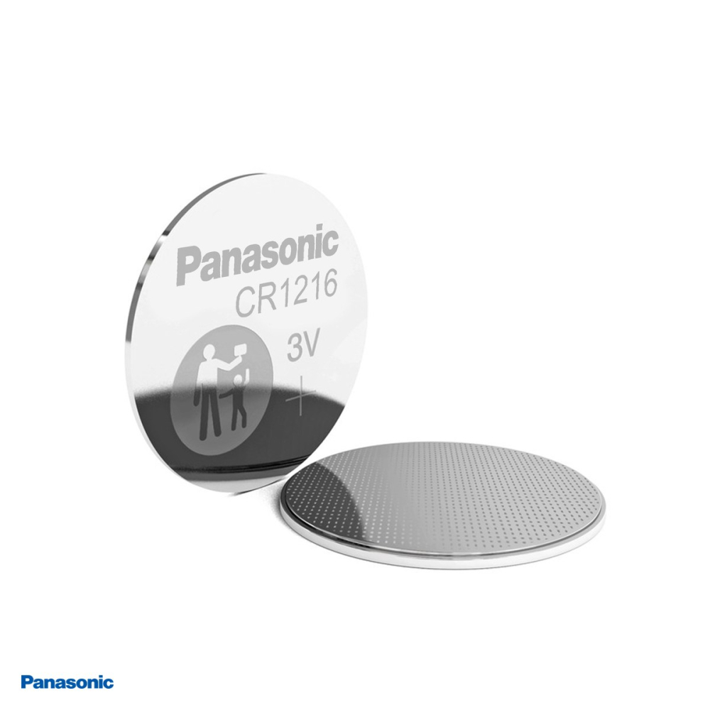 Baterie litiu Panasonic CR1216, litiu - dioxid de mangan, 3 V, 25 mAh, 12.5 x 1.6 mm, in blister [4]