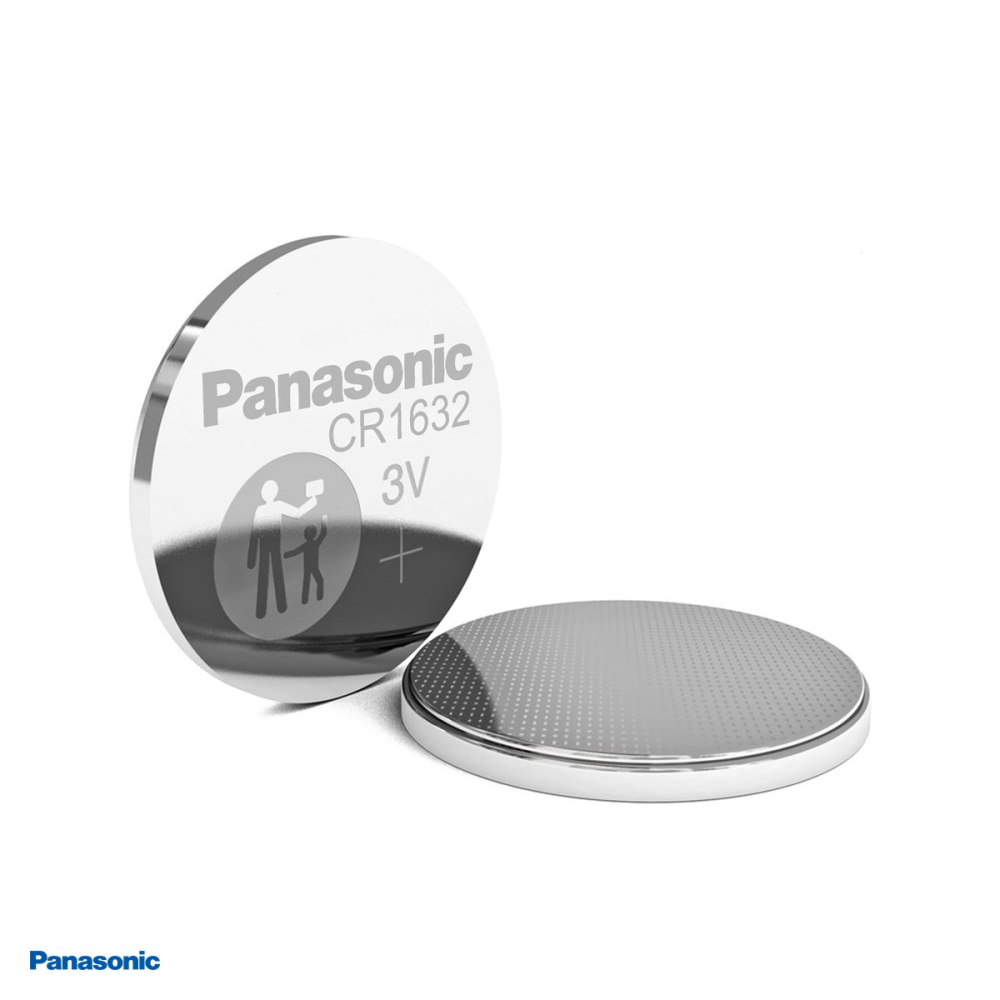 Baterie litiu Panasonic CR1632, litiu - dioxid de mangan, 3 V, 125 mAh, 16 x 3.2 mm, in blister [4]
