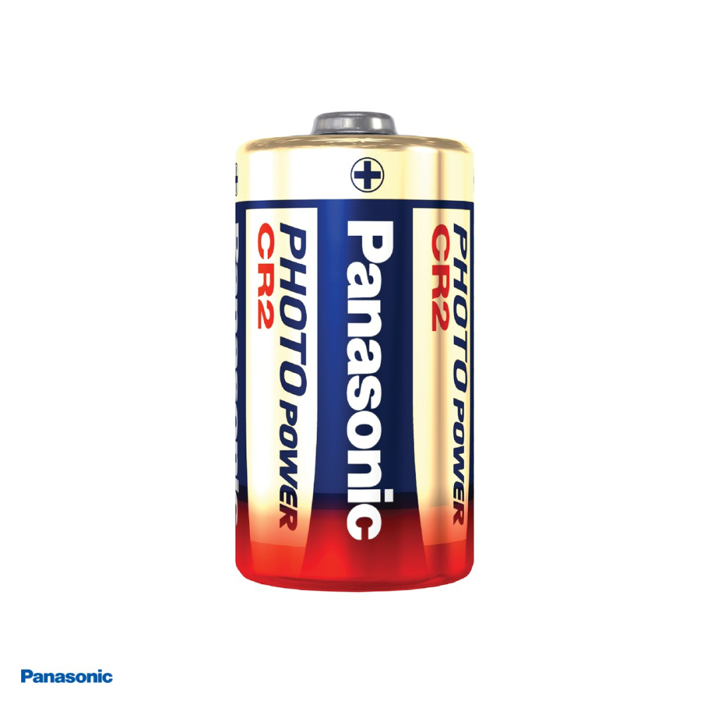 Baterie litiu Panasonic CR2, 3 V, 850 mAh, Li-MnO2, echivalent DLCR2, CR15H270, 15.6 x 27 mm, baterie foto, in blister [4]