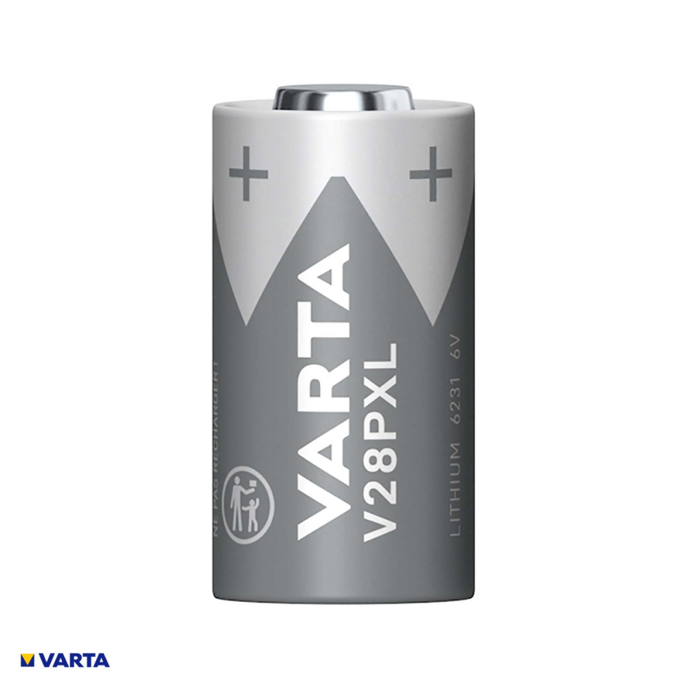 Baterie litiu VARTA 2CR1/3N, 6 V, 170 mAh, Li-MnO2, echivalent V28PXL, PX28L, 2CR11108, 13 x 25.2 mm, baterie foto, in blister [4]