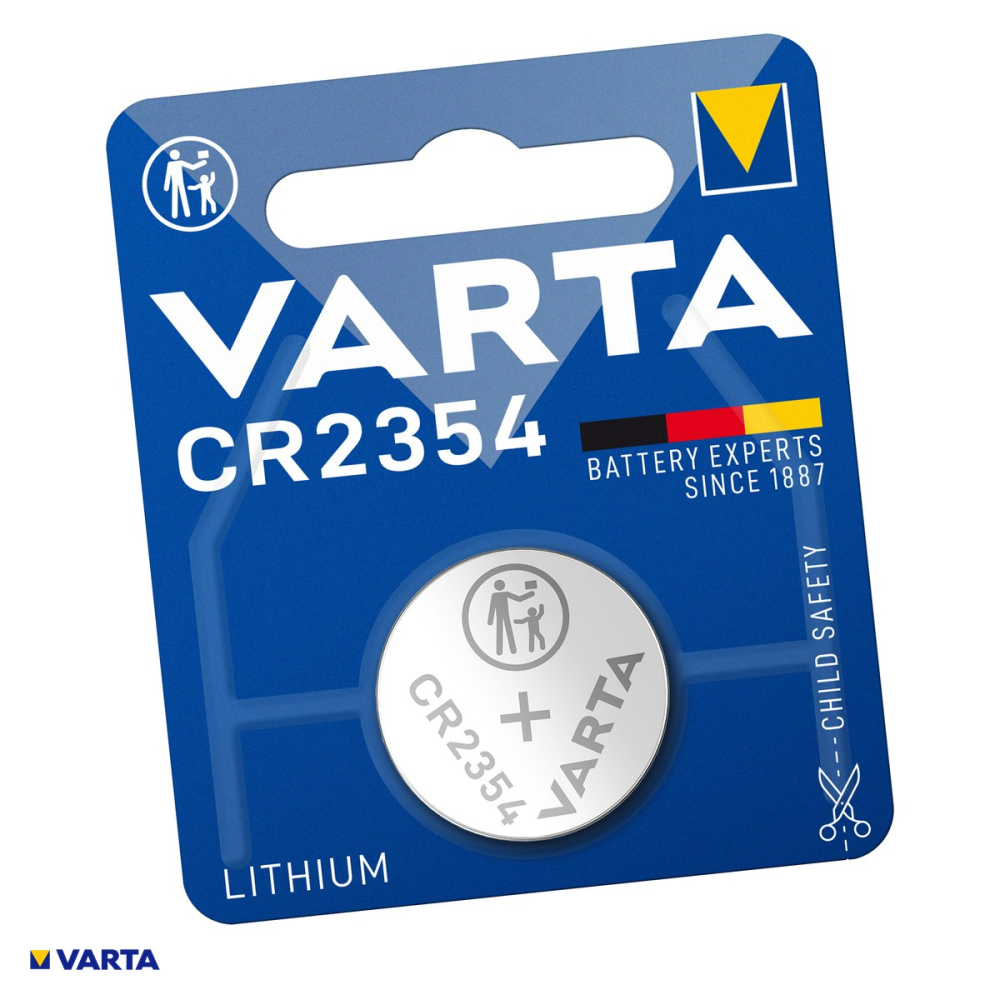Baterie litiu VARTA CR2354, litiu - dioxid de mangan, 3 V, 530 mAh, 23 x 5.4 mm, in blister [1]
