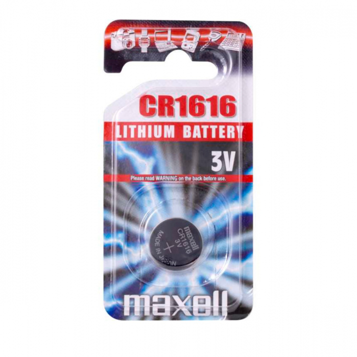 Baterie buton, Maxwell, CR1616 [2]