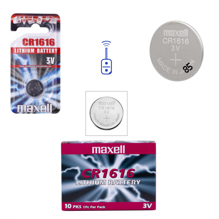 Baterie buton, Maxwell, CR1616 [4]
