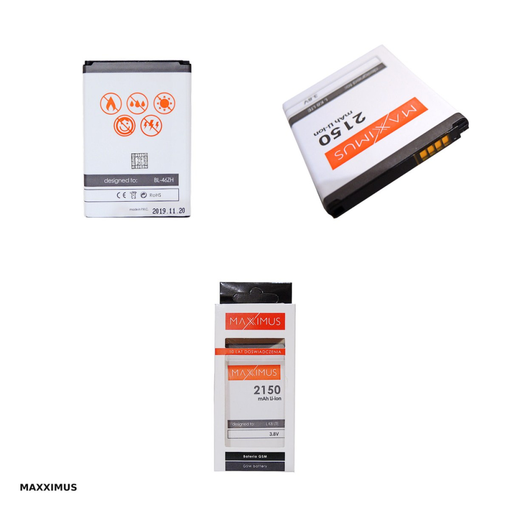 Baterie Maxximus pentru LG K8 LTE, 2150 mAh, BL-46ZH [4]