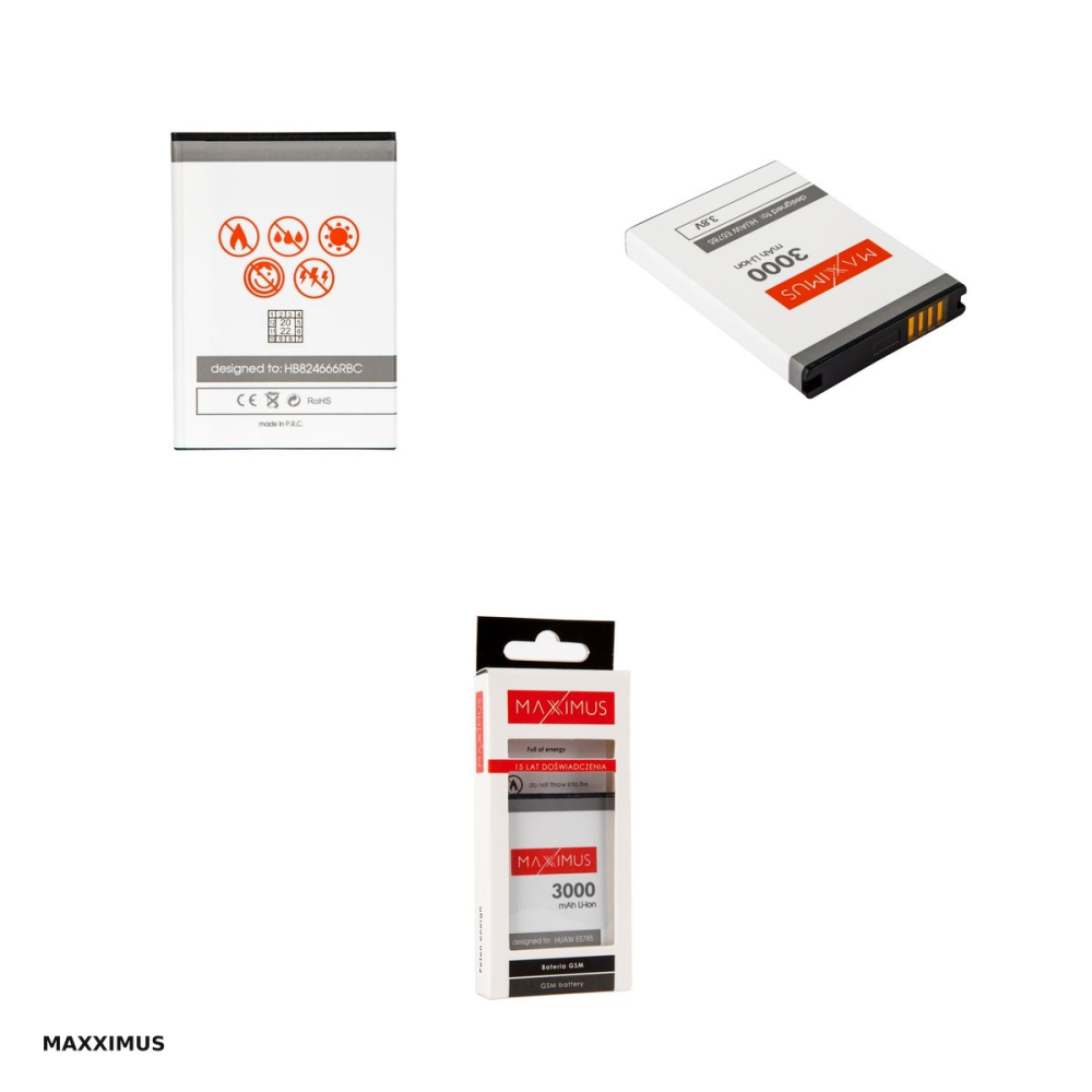 Baterie Maxximus pentru modem Huawei E5785, 3000 mAh, HB824666RBC [4]