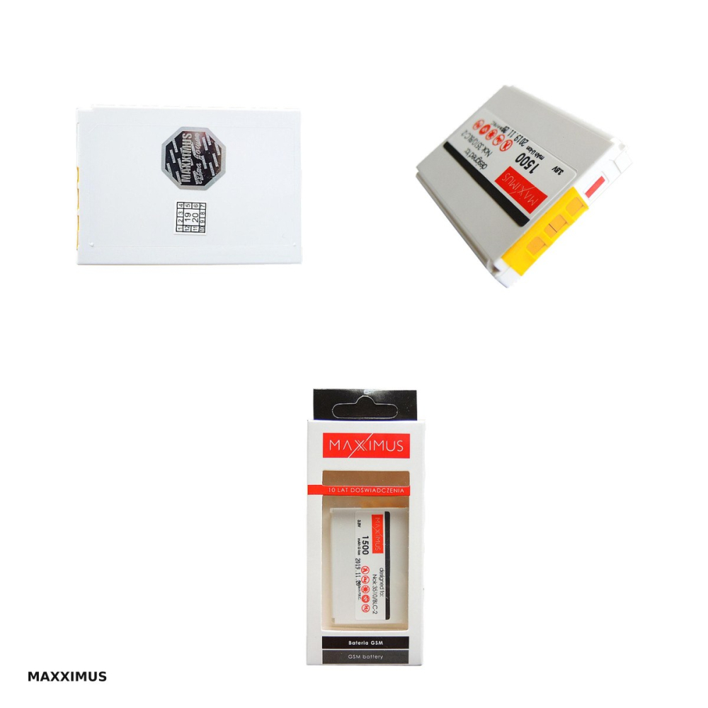 Baterie Maxximus pentru Nokia 3510, 1500 mAh, Li-Ion [4]