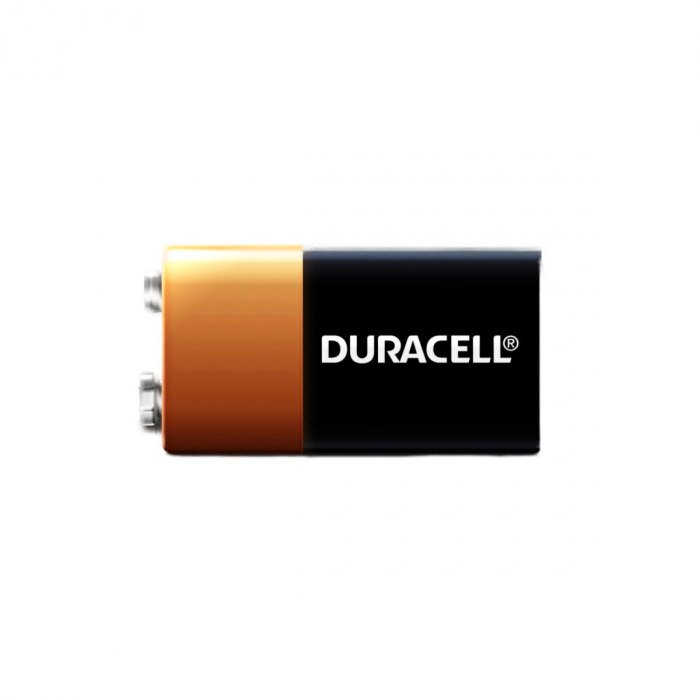 Baterie alcalina 6LR61 9V, Duracell, 07722, in blister [2]