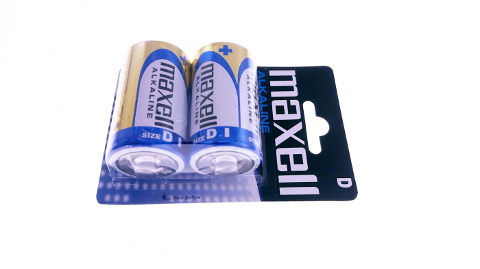 Baterii, MAXELL, 2 buc, Galben [2]