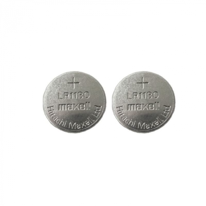 Baterii alcaline Maxell, tip buton, LR1130, AG10, 10 bucati/blister [2]