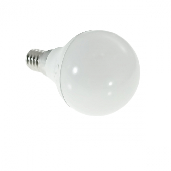 Bec LED clasic E14 G45, Esperanza ELL152, 6W, 3000K, 580lm, 220V, clasa energetica A+, lumina alba naturala [3]