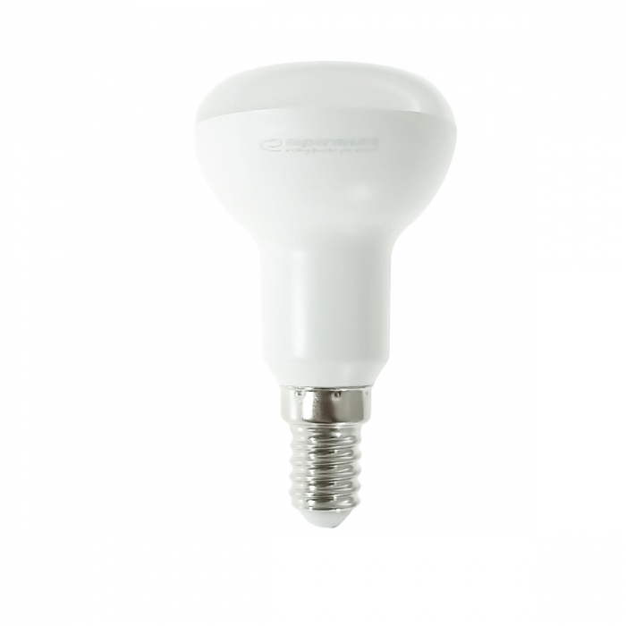 Bec LED clasic E14 R50, Esperanza 93938, 8W, 3000K, 720lm, 220V, clasa energetica A+, lumina alba naturala [3]