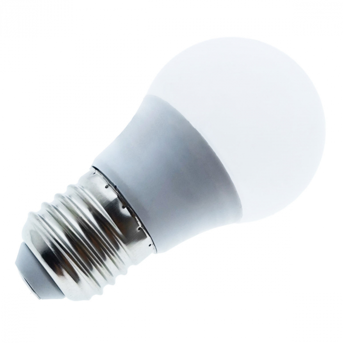 Bec LED clasic E27, 5W, 3000K, 400 lm, lumina calda [2]