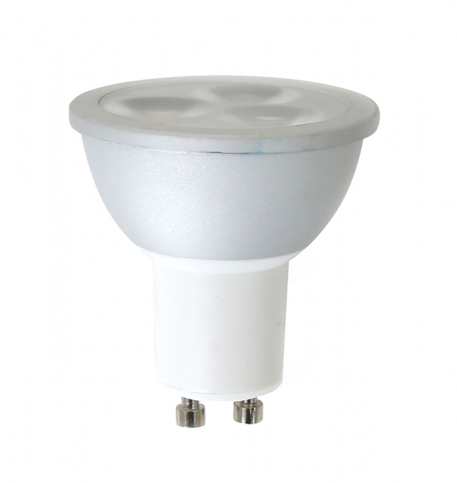 Bec Led Omega, 41578 tip spot, 6000K, GU10, 3W, 220lm, lumina rece, carcasa aluminiu [3]