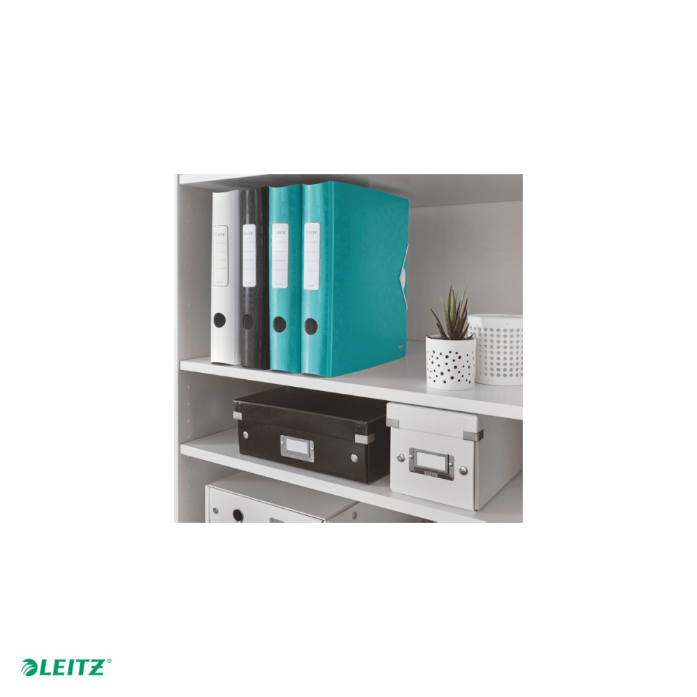 Biblioraft Leitz 180° Active WOW, polyfoam, A4, 65 mm, capacitate 350 coli (80 g/mp), pentru arhivare, turcoaz [5]