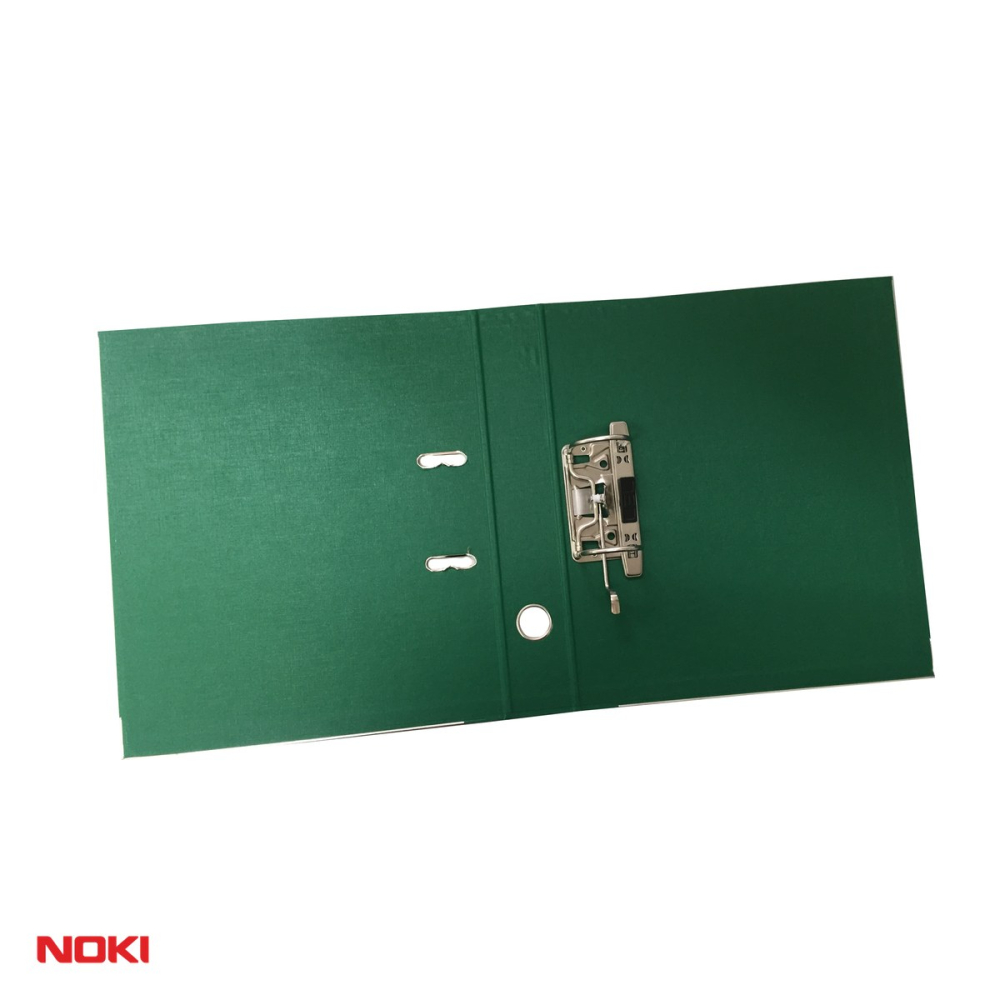 Biblioraft NOKI A4, plastifiat interior si exterior, cotor 5 cm, verde [4]