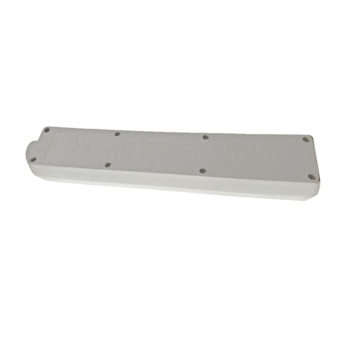 Bloc 5 prize schuko,NS16A,cu intrerupator si protectie,fara fir,alb [3]