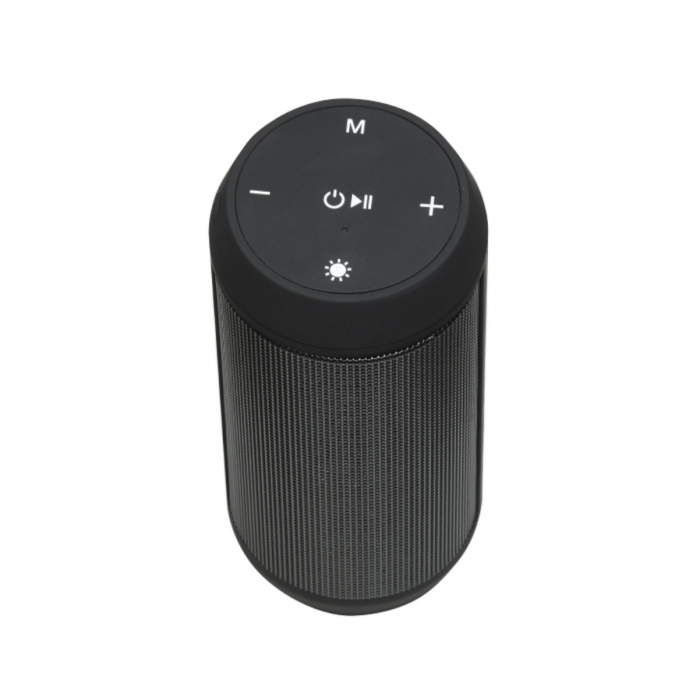 Boxa portabila Esperanza Fado, 2 x 3W, radio Fm, bluetooth, intrare AUX jack 3.5mm, acumulator 1200 mAh, slot card TF, lumini led, dimensiuni 175 x 76mm, neagra [4]