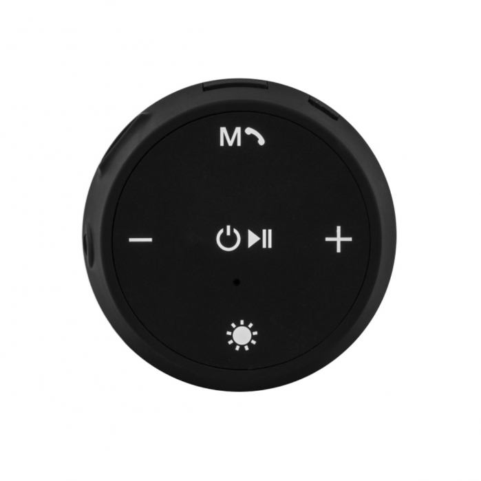 Boxa portabila Esperanza Fado, 2 x 3W, radio Fm, bluetooth, intrare AUX jack 3.5mm, acumulator 1200 mAh, slot card TF, lumini led, dimensiuni 175 x 76mm, neagra [5]