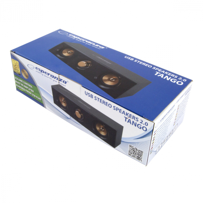 Boxe PC esperanza ESPERANZA EP143 TANGO, 2 x 2,5 W, Negru [2]