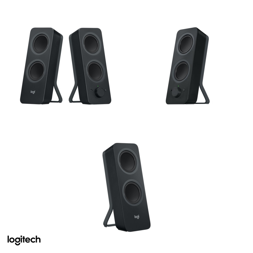 Boxe PC 2.0 Logitech Z207 Bluetooth si intrare jack 3,5 mm, 5 W RMS, Easy-Switch pentru 2 dispozitive, iesire pentru casti, negru, 980-001295 [4]