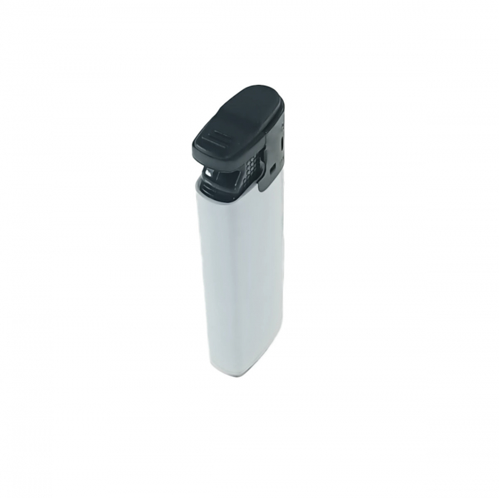 Bricheta antivant, de buzunar, BRFA00064 White, 81 x 27 x 12 mm, flacara reglabila, alba [2]