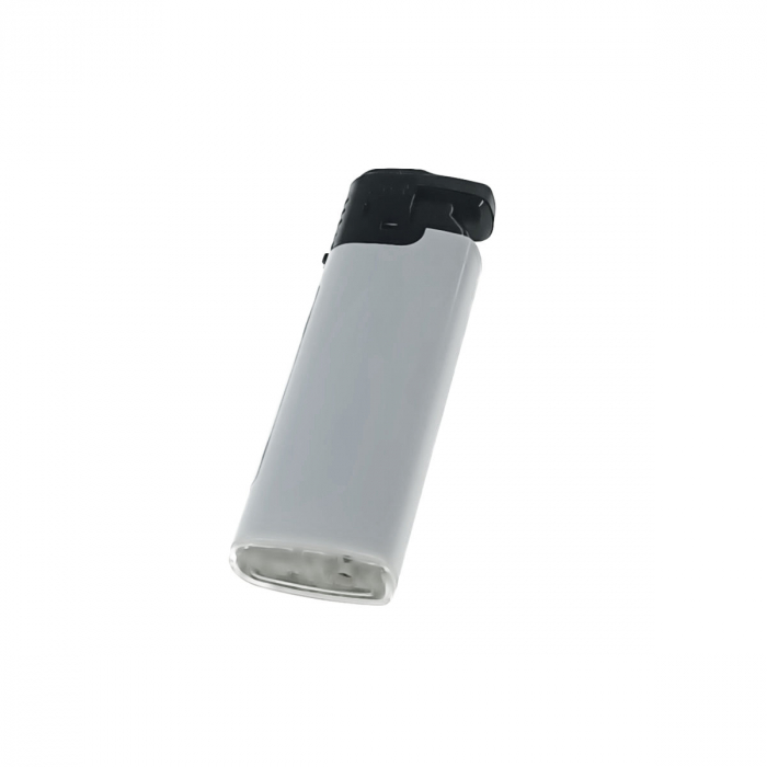 Bricheta antivant, de buzunar, BRFA00064 White, 81 x 27 x 12 mm, flacara reglabila, alba [4]