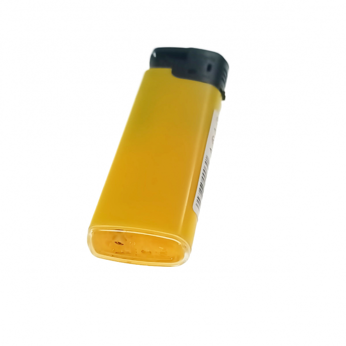 Bricheta antivant, de buzunar, BRFA00064 Yellow, 81 x 27 x 12 mm, flacara reglabila, galbena [2]