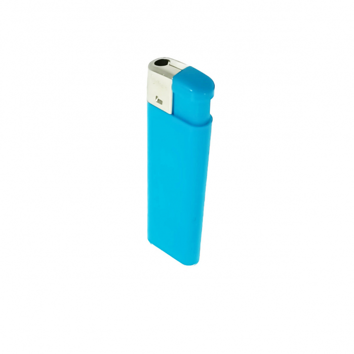 Bricheta clasica de buzunar, BRF00023 Blue, 82 x 25 x 9 mm, flacara reglabila, albastru [2]