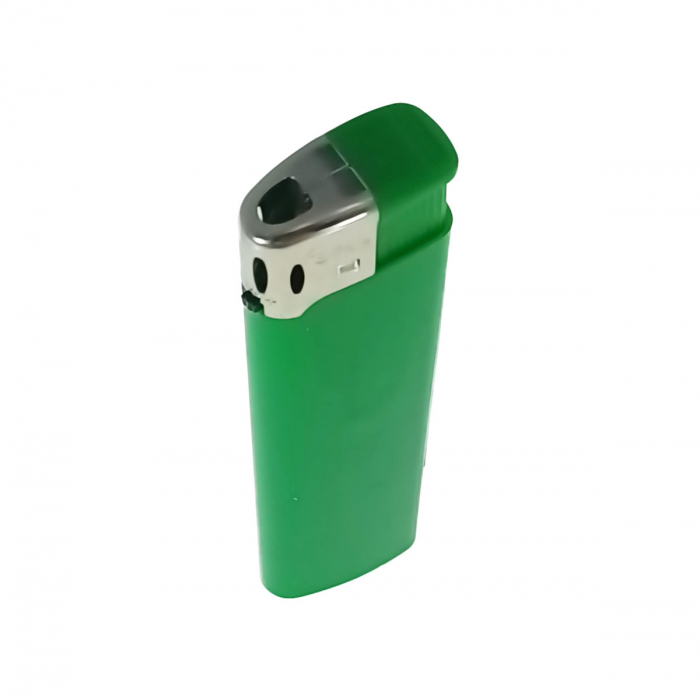 Bricheta clasica de buzunar, BRF00023 Green, 83 x 27 x 13 mm, flacara reglabila, verde [2]