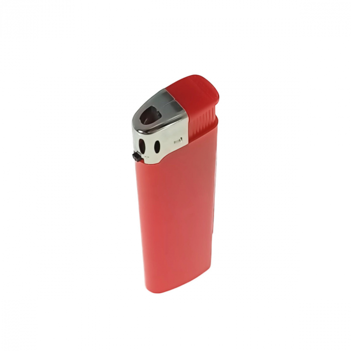 Bricheta clasica de buzunar, BRF00023 Red, 83 x 27 x 13 mm, flacara reglabila, rosie [1]