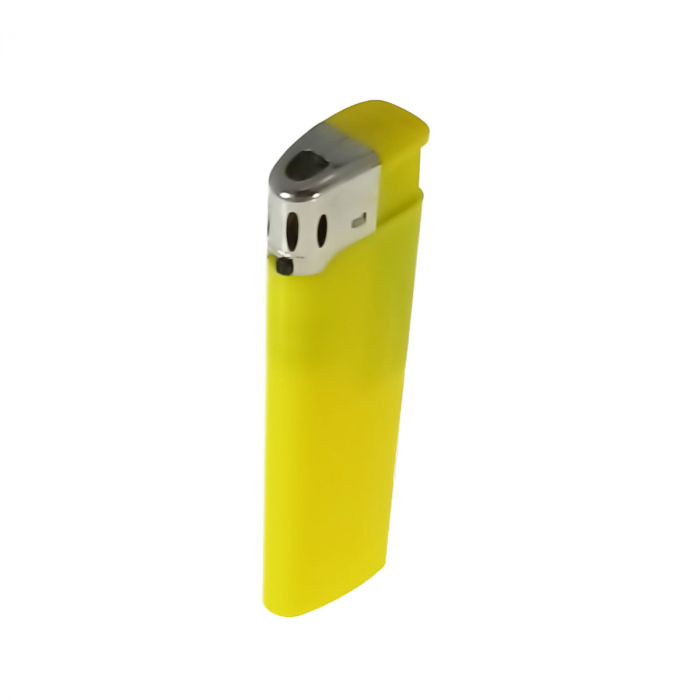 Bricheta clasica de buzunar, BRF00023 Yellow, 83 x 27 x 13 mm, flacara reglabila, galbena [4]