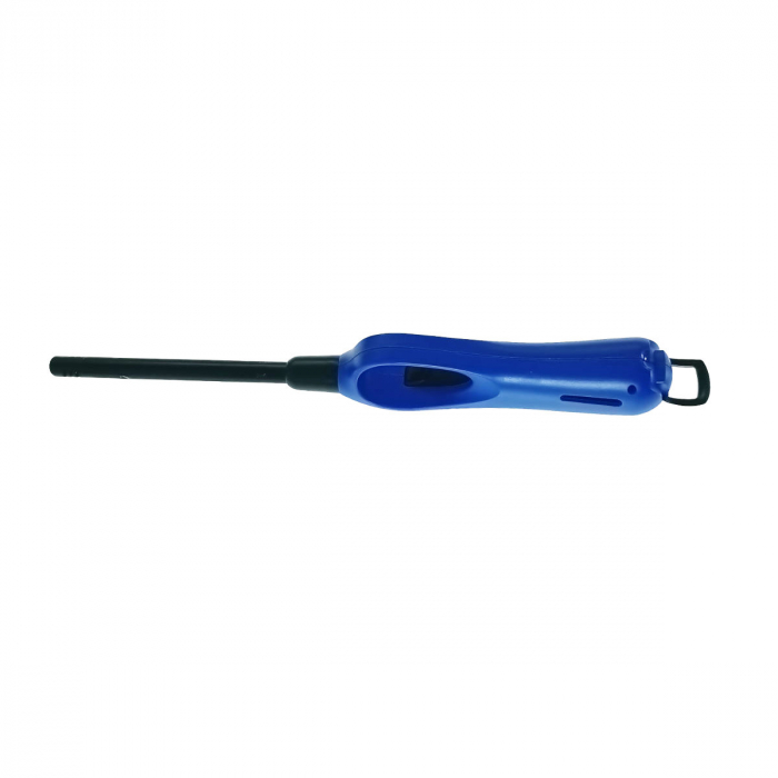 Bricheta cu gaz, BRB00047 Blue, reincarcabila, pentru aprins focul, albastra [2]