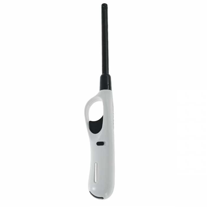 Bricheta cu gaz, BRB00047 White, reincarcabila, pentru aprins focul, alba [2]