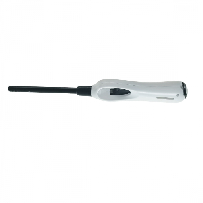 Bricheta cu gaz, BRB00047 White, reincarcabila, pentru aprins focul, alba [5]