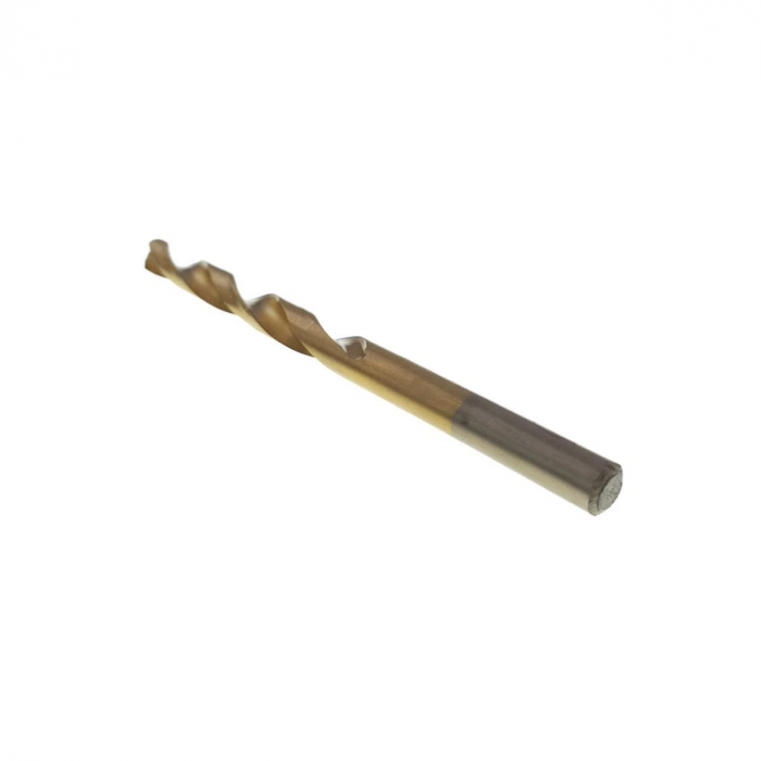 Burghiu HSS Titan, DIN 338, pentru metal, de 6 mm X 92mm, Flores FAE-30710 [3]