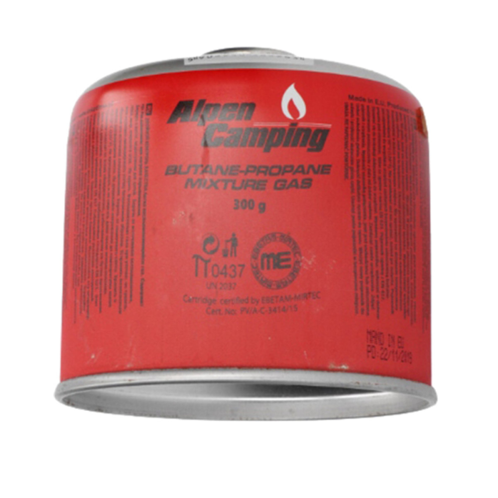 Butelie Gaz Camping Alpen 300 G cu Filet, pentru Incalzire si Gatit la Camping si Drumetii [2]