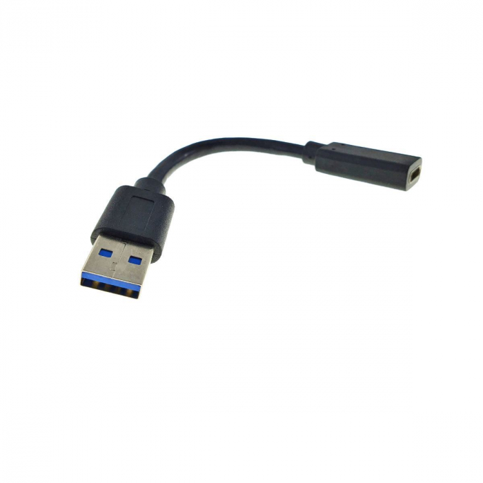 Adaptor GEMBIRD A-USB3-AMCF-01, USB 3.1 AM tata tip C mama, 10 cm, negru [3]