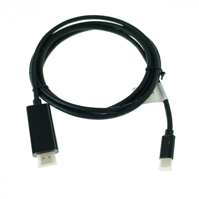 Cablu adaptor USB-C tata la HDMI tata, USB 3.2 gen.2, HDMI 2.0, Lanberg 43677, FHD-144Hz, 4K-60Hz, 18Gb/s, 180cm, negru [2]