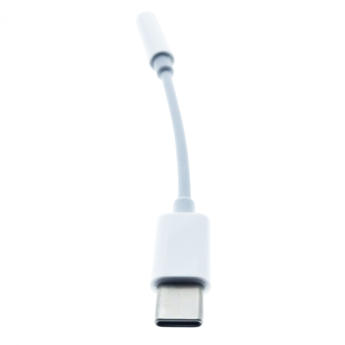 Adaptor audio Platinet USB-C la 3.5mm, Alb [4]