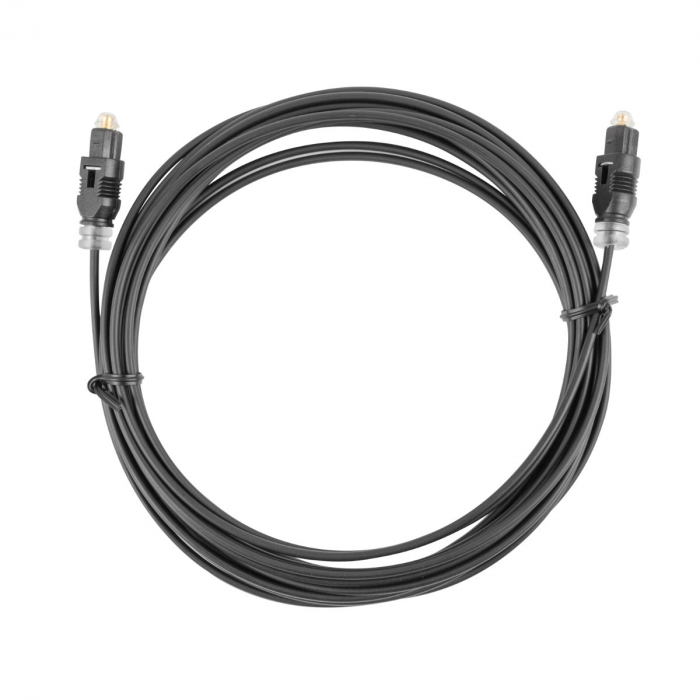 Cablu audio optic 1m, Lanberg, CA-TOSL-10CC-0010-BK [3]
