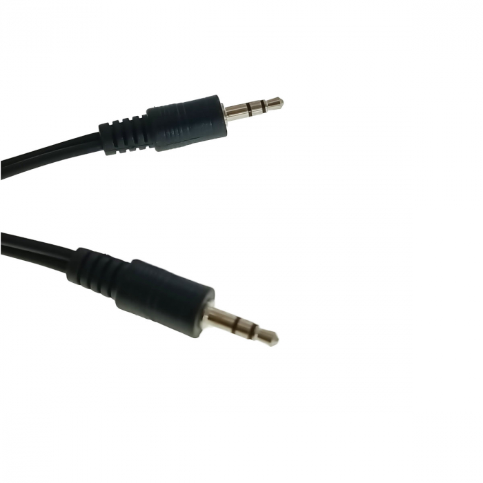 Cablu audio stereo, lungime 10m, Cablexpert 02458, cu conector jack 3.5mm tata la jack 3.5mm tata, negru [2]