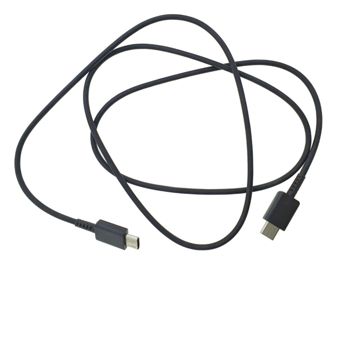Cablu cu conectori USB-C tata la USB-C tata, EP-DN980BBE GH39-02103A, PD 3A, 1m, negru [2]